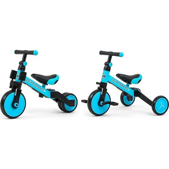 Dětská tříkolka 3v1 Milly Mally Optimus blue