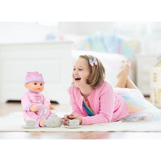 Interaktivní panenka s příslušenstvím Baby Dream 31 cm