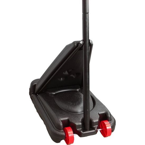 Basketbalový koš na kolečkách černý 3m