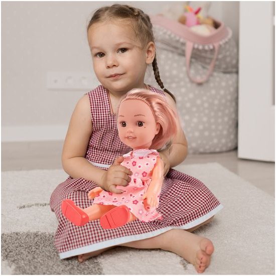 Panenka doktorka s oblečením a pejskem My Baby 35 cm