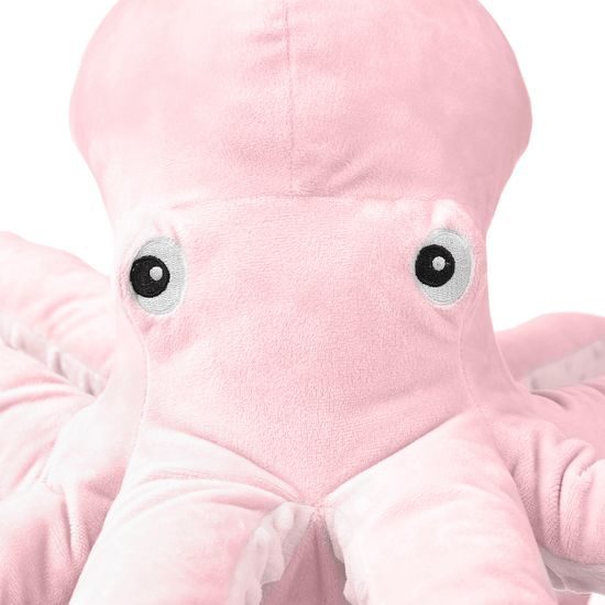 Plyšová chobotnice Ema 50 cm - růžová