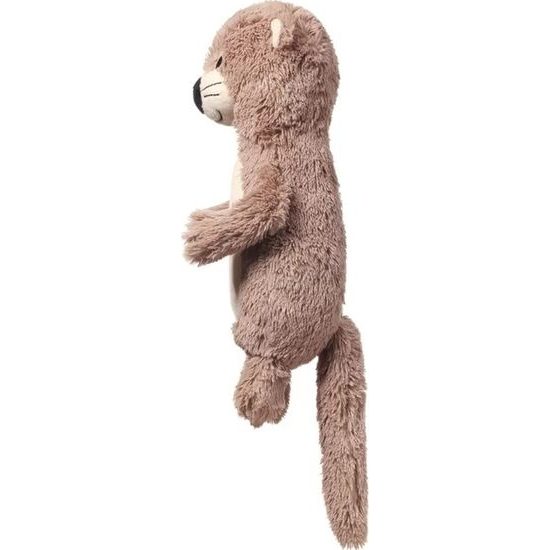 BabyOno Plyšová hračka s chrastítkem Otter Maggie Vydra, béžovo-hnědá