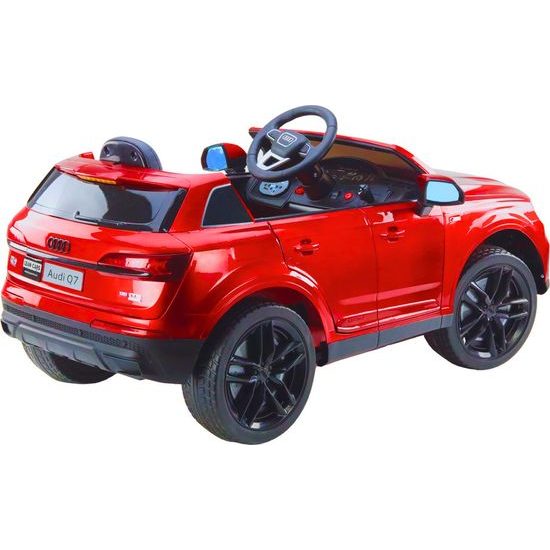 Elektrické autíčko Audi Q7 lakované červené