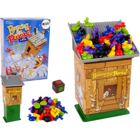 Arkádová hra explodující kurník