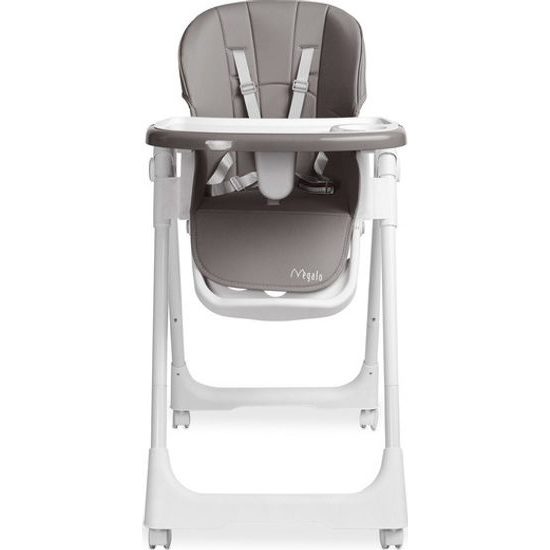 Dětská jídelní židlička Megalo dark grey