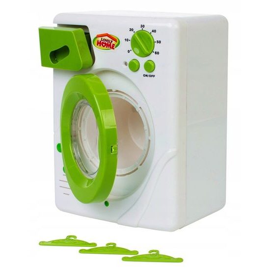 Doris dětská pračka na baterie My Home zelená