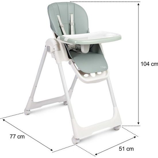 Dětská jídelní židlička Megalo mint