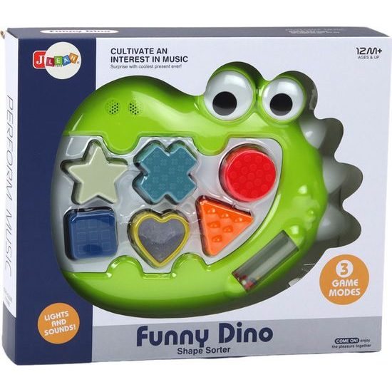 Ukládání tvarů s melodii, Dinosaurus