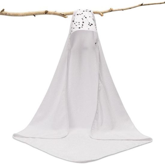 Dětská osuška Sensillo KREPA 100 X 100 cm Bílá