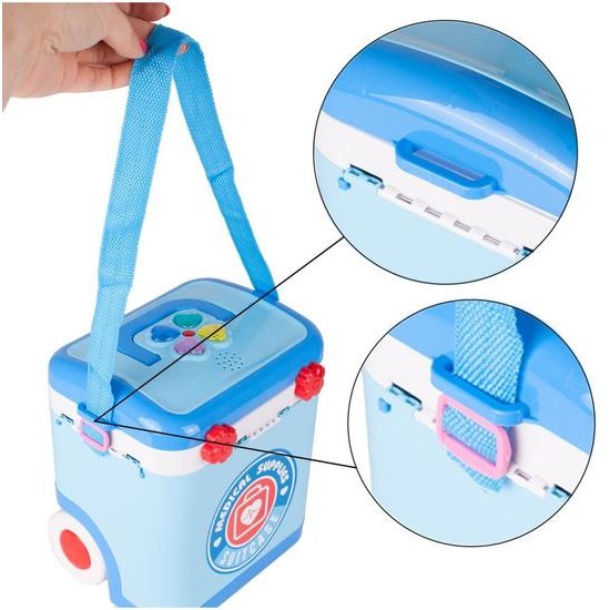 Dětský lékařský kufřík s příslušenstvím na baterie Family Doctor