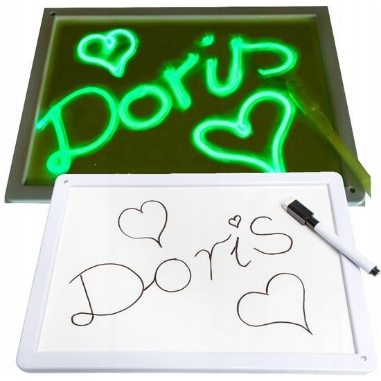 Doris kreslící LED tabulka 2v1 Glowing Painting