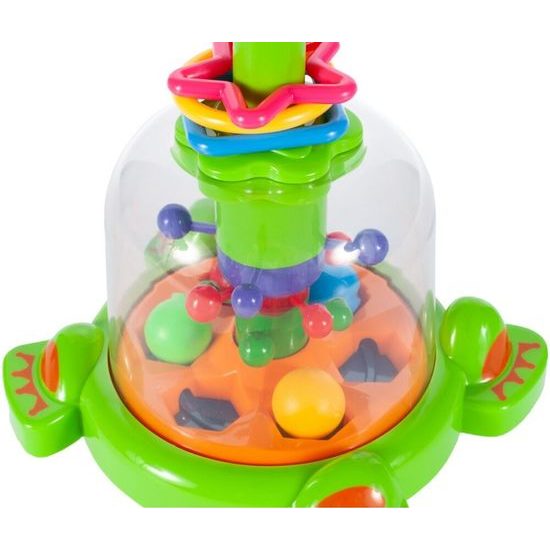 Rotující hračka pro nejmenší Frog Spinner