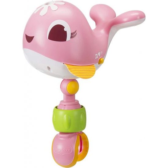 Tiny Love cestovní projektor Suzi velryba růžová