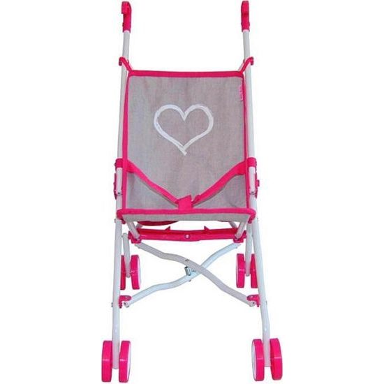 Dětský golfový kočárek pro panenky Milly Mally Julia Prestige Pink