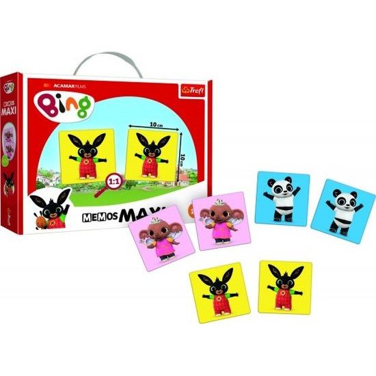 Pexeso Maxi - Králíček Bing 24 kusů - společenská hra