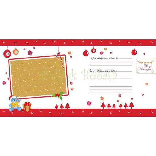 Fotoalbum - Můj 1.rok - otisk miminka