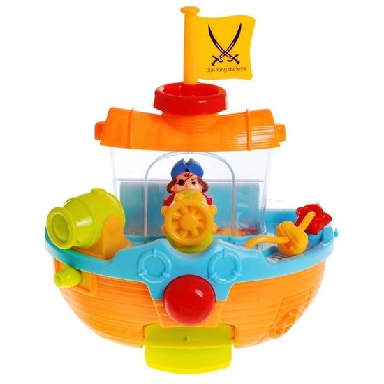 Majlo Toys pirátská lodička do vany pro nejmenší Water Pirate