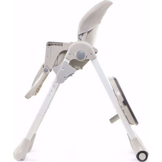 Jídelní židlička Kinderkraft Yummy šedá