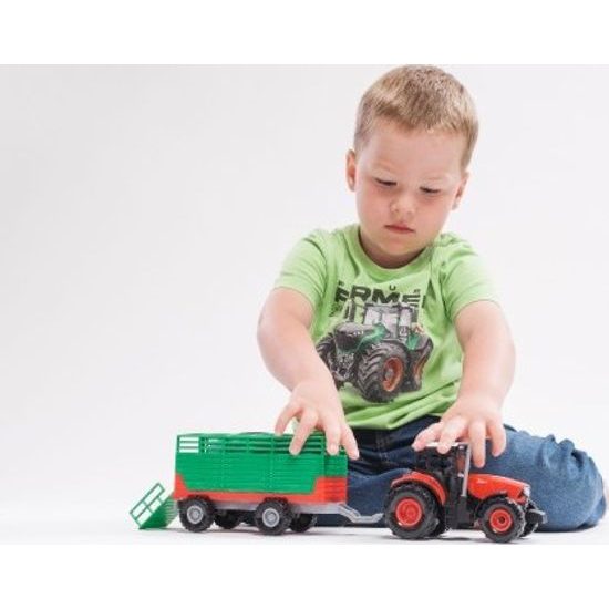 Traktor Zetor s vlekem