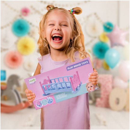 Postýlka pro panenku Play House 37 cm