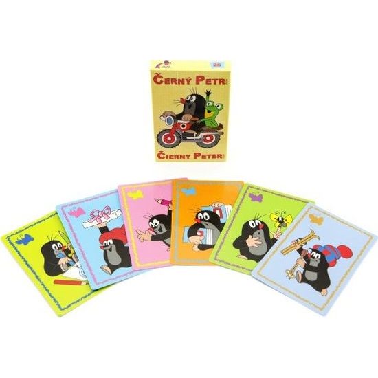 Černý Petr Krtek společenská hra