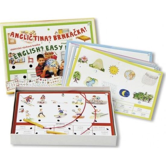 Angličtina! Brnkačka! společenská hra na baterie