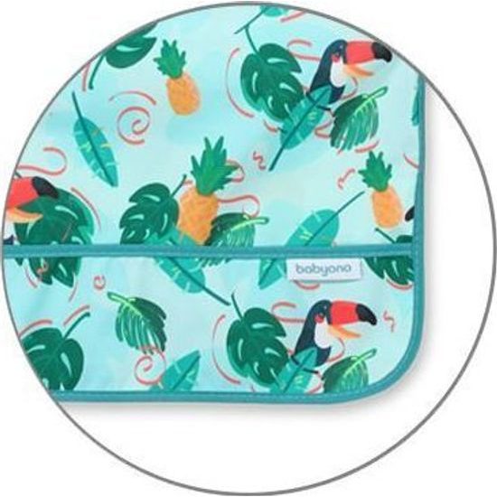 Dětský bryndák s dlouhým rukávem - tukani