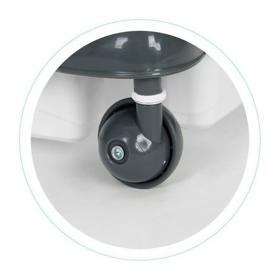 Ecotoys dětské vzdělávací chodítko - tmavě šedé