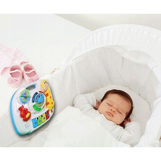 Doris edukační stoleček s piankem a zvuky 2v1