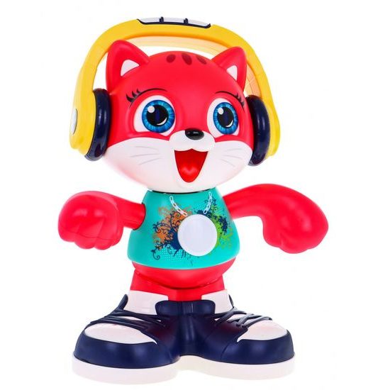 Huile Toys tančící kočička s mikrofonem pro nejmenší Dancing Cat