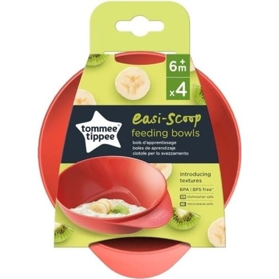 Tommee Tippee Misky pro snadné nabírání Explora 4 ks