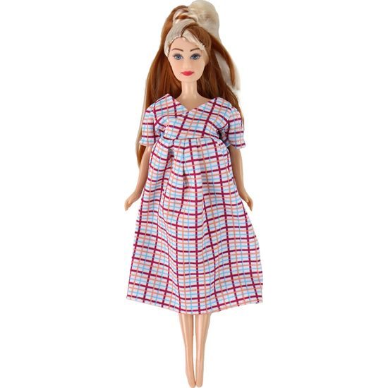 Těhotná panenka Lucy s dcerou a doplňky