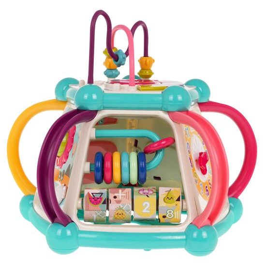 Multifunkční kostka pro nejmenší se zvuky a světly Magic Cube