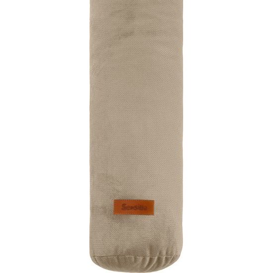 Ochranný mantinel do postýlky - váleček béžový