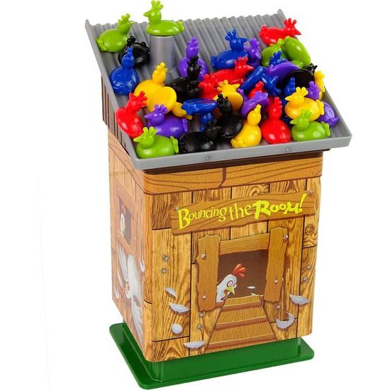 Arkádová hra explodující kurník