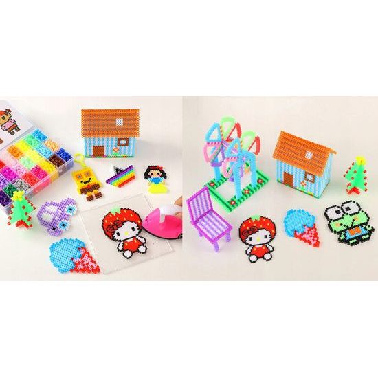 Zažehlovací korálky v kyblíčku Iron Beads 5000 kusů