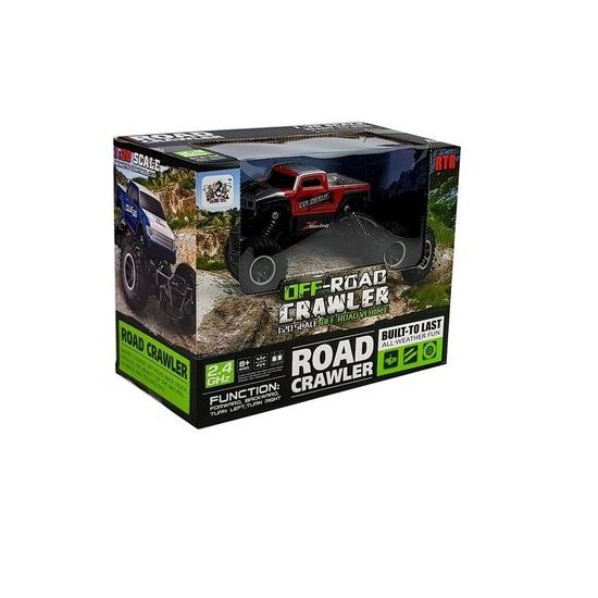 Auto na dálkové ovládání Monster Truck červené 1:20