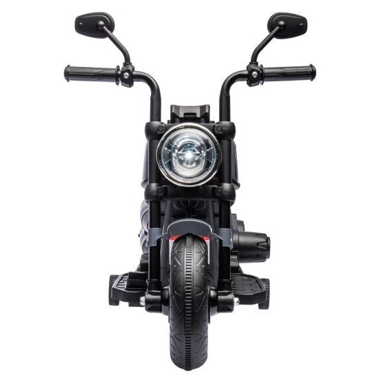 Dětská elektrická motorka Faster - šedá