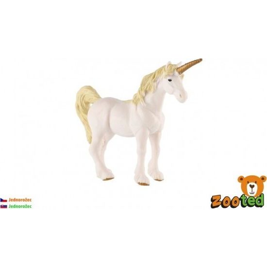 Jednorožec bílo-zlatý zooted