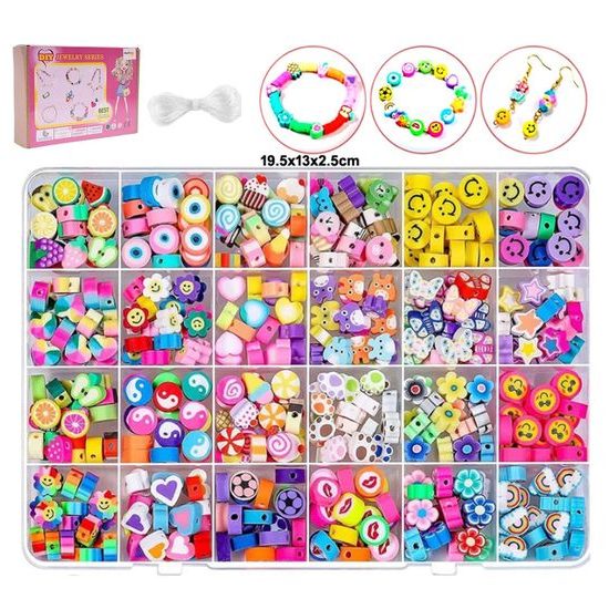 Velká sada na výrobu šperků DIY Jewelry 480 kusů