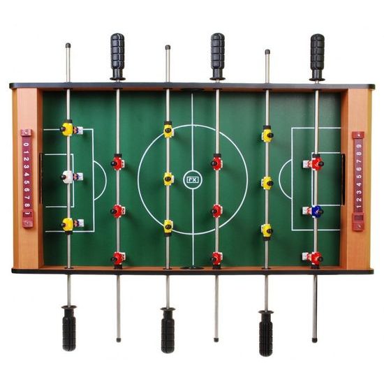 Majlo Toys stolný futbal Soccer 69x37 cm veľký hnedý