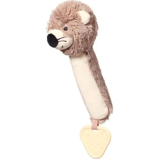 BabyOno Plyšová hračka s chrastítkem Otter Maggie Vydra, béžovo-hnědá