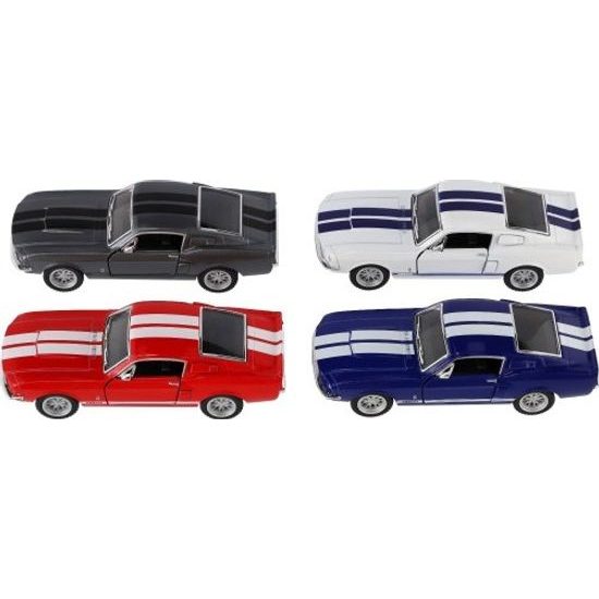 Auto Kinsmart Shelby GT-500 - mix 4 barvy