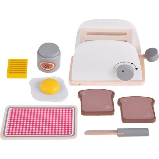 Sada DŘEVĚNÉHO TOUSTOVAČE s vajíčkem + příslušenství