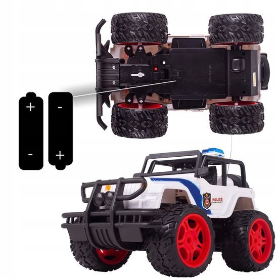 Policejní auto na dálkové ovládání Super Police Car 1:14