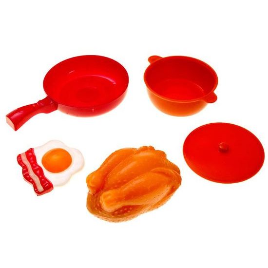 Majlo Toys dětská trouba se sporákem Red Oven