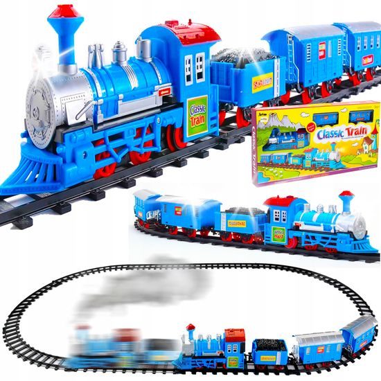 Dětský vláček se světly a zvuky Classic Train