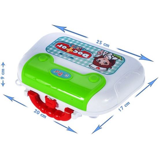 Dětský lékařský kufřík s příslušenstvím 2v1 Little Doctor