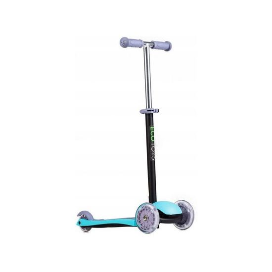 ECOTOYS balanční koloběžka modrá se svítícími koly