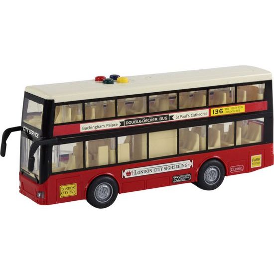 Dvoupatrový autobus na baterie 1:16